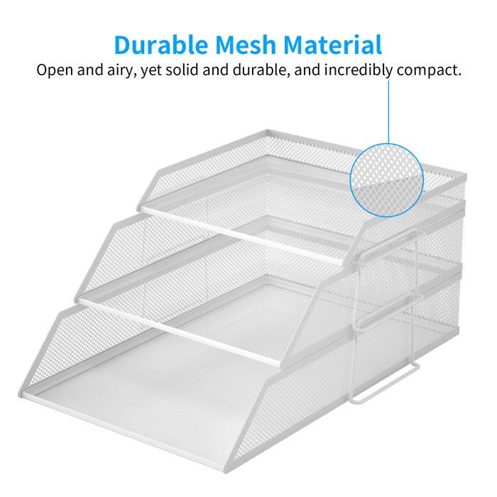 metal desk organizer